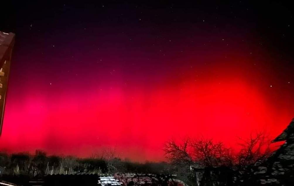 Fenomen spectaculos pe cerul României