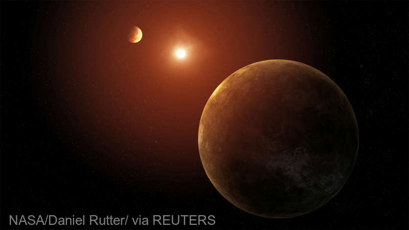 Astronomii au descoperit şapte planete "prăjite" de steaua pe care o orbitează
