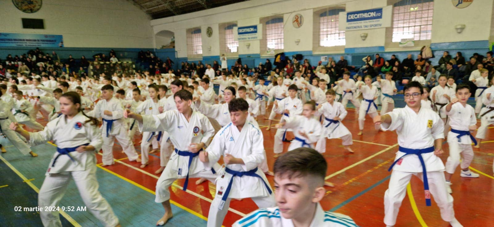 Cei mai mici karateka gălăţeni de la Kodo, CSM şi Meikyo au dominat zona de la Brăila