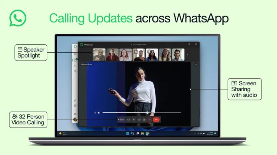 WhatsApp extinde conversaţiile video de grup la 32 de participanţi
