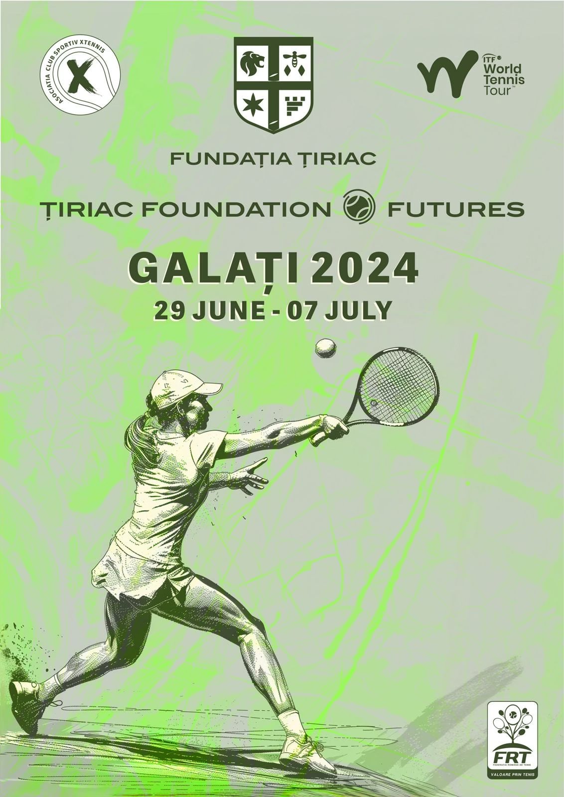 Ţiriac Foundation Futures Galaţi 2024 la Baza X Tennis