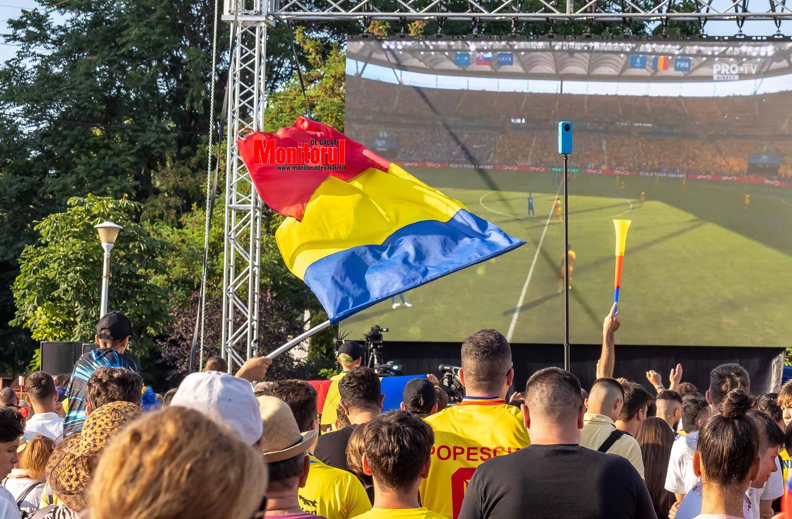 România - Olanda se vede LIVE la Păpădie