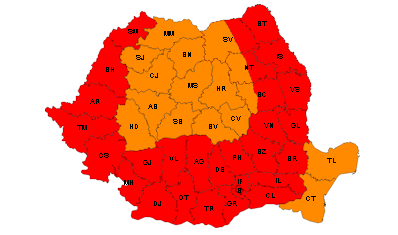 A fost emis primul COD ROŞU de caniculă din 2024 pentru judeţul Galaţi