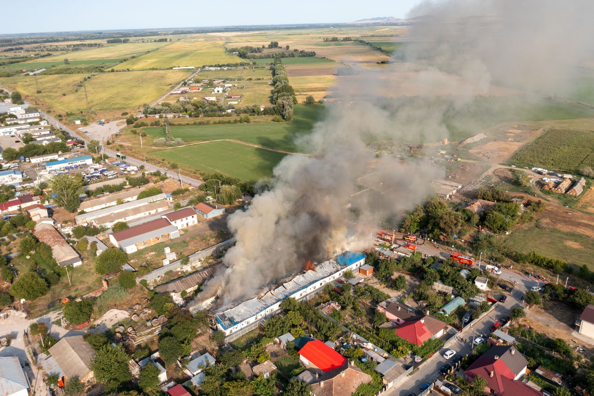 Incendiu la un azil de bătrâni din Tulcea. A fost activat Planul Roşu de Intervenţie