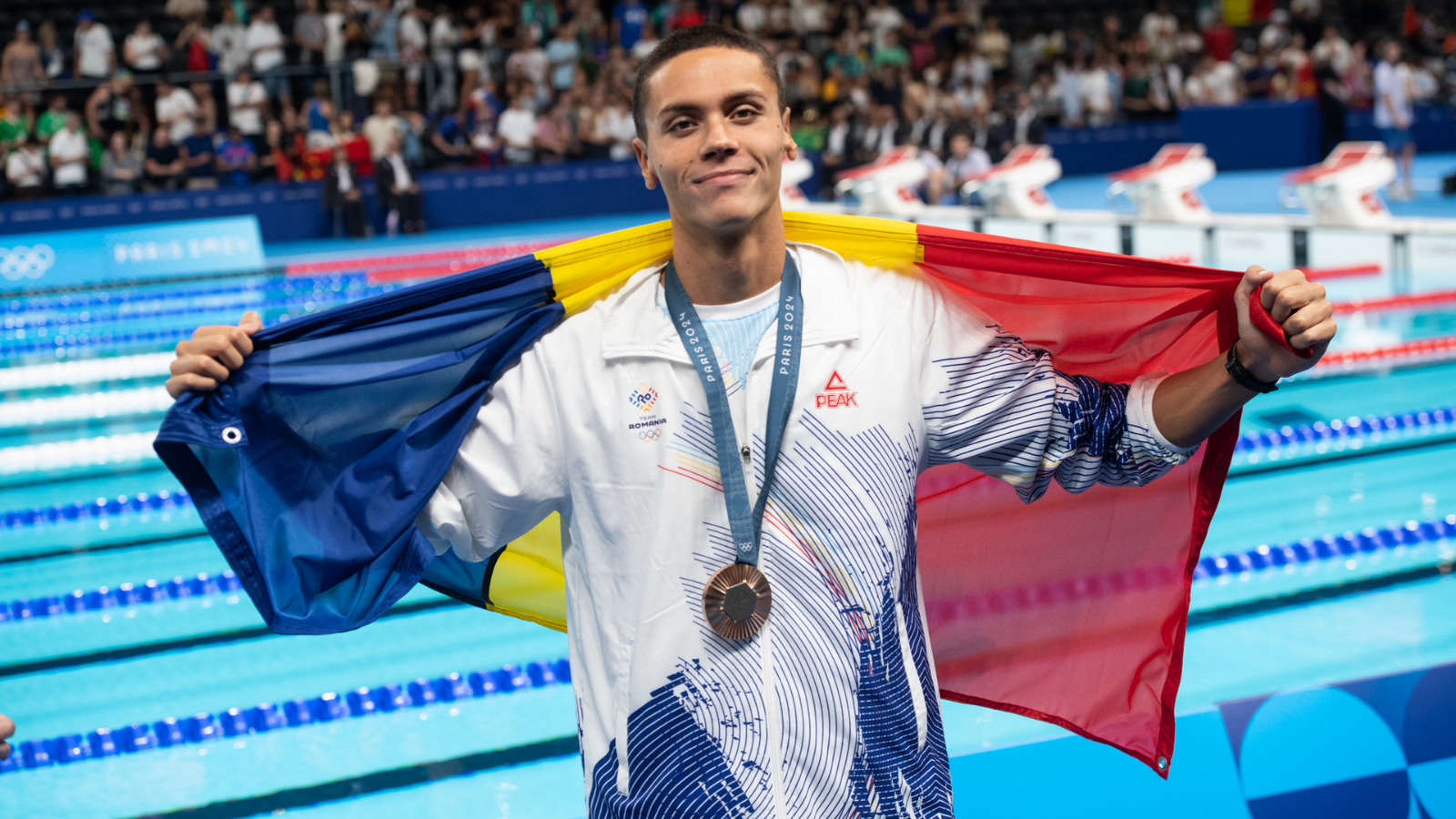 Fenomenul David Popovici, bronz la 100 metri liber