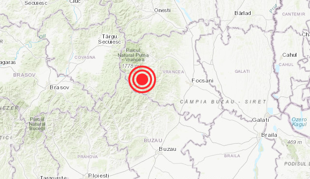 Cutremur de peste 4 grade în Vrancea