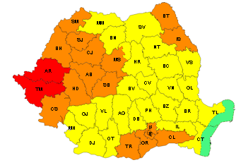 Caniculă şi marţi la Galaţi! Meteorologii au emis o nouă avertizare