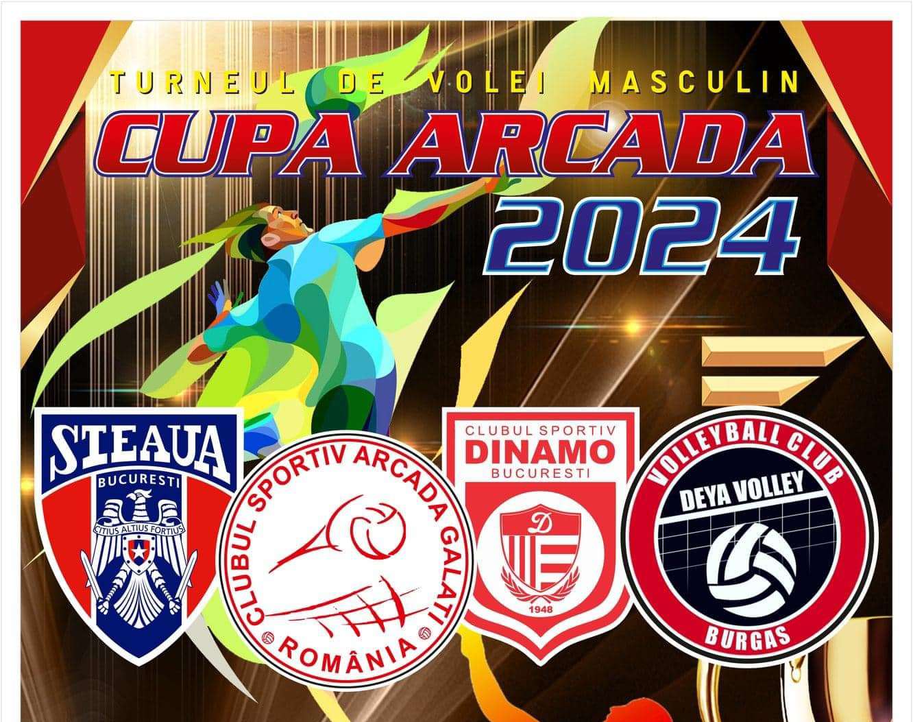 Cupa Arcada 2024, de joi până sâmbătă, la Sala Sporturilor Dunărea! Intrarea este liberă (PROGRAM)