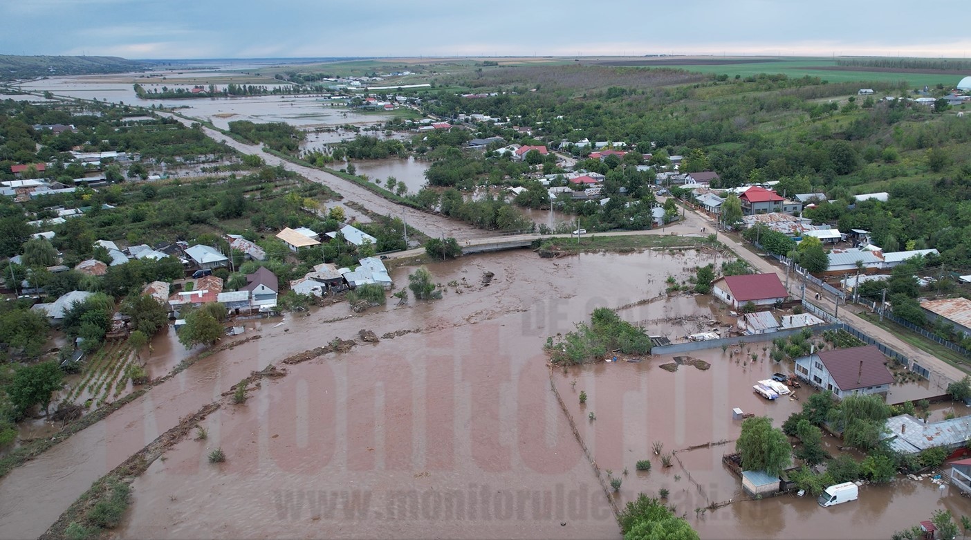 13 mesaje RO-ALERT au fost transmise pentru judeţul Galaţi ca urmare a avertizărilor hidrometeorologice