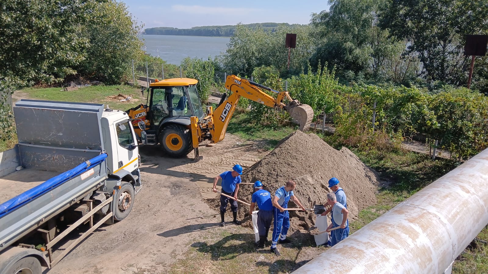 Viitură pe Dunăre: Primăria Galaţi a luat măsuri preventive (FOTO)