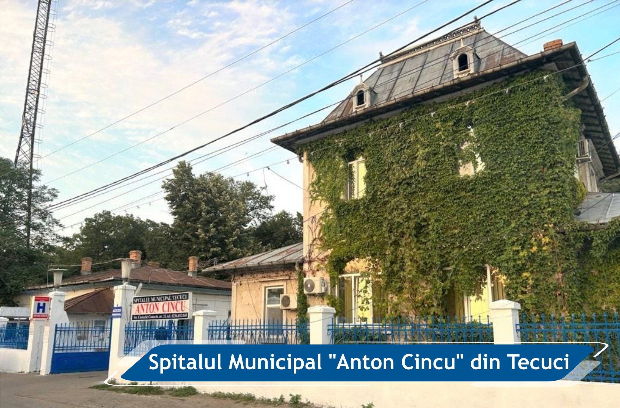 Parc fotovoltaic la Spitalul Municipal „Anton Cincu” Tecuci