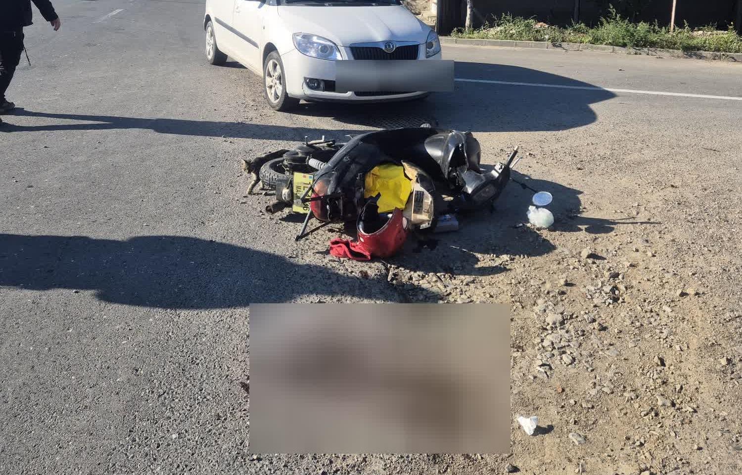 Tulcea: Accident rutier în Carcaliu