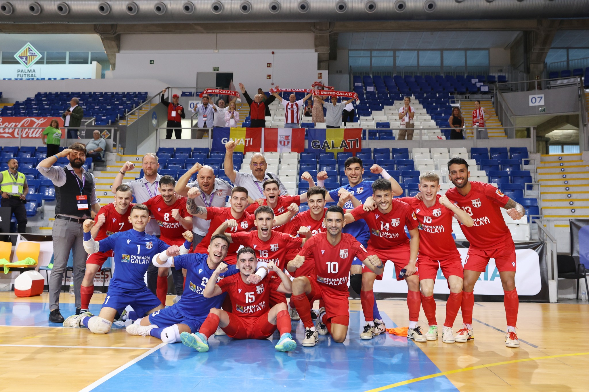 United a învins campioana Sloveniei la debutul în Main Round-ul UEFA Futsal Champions League