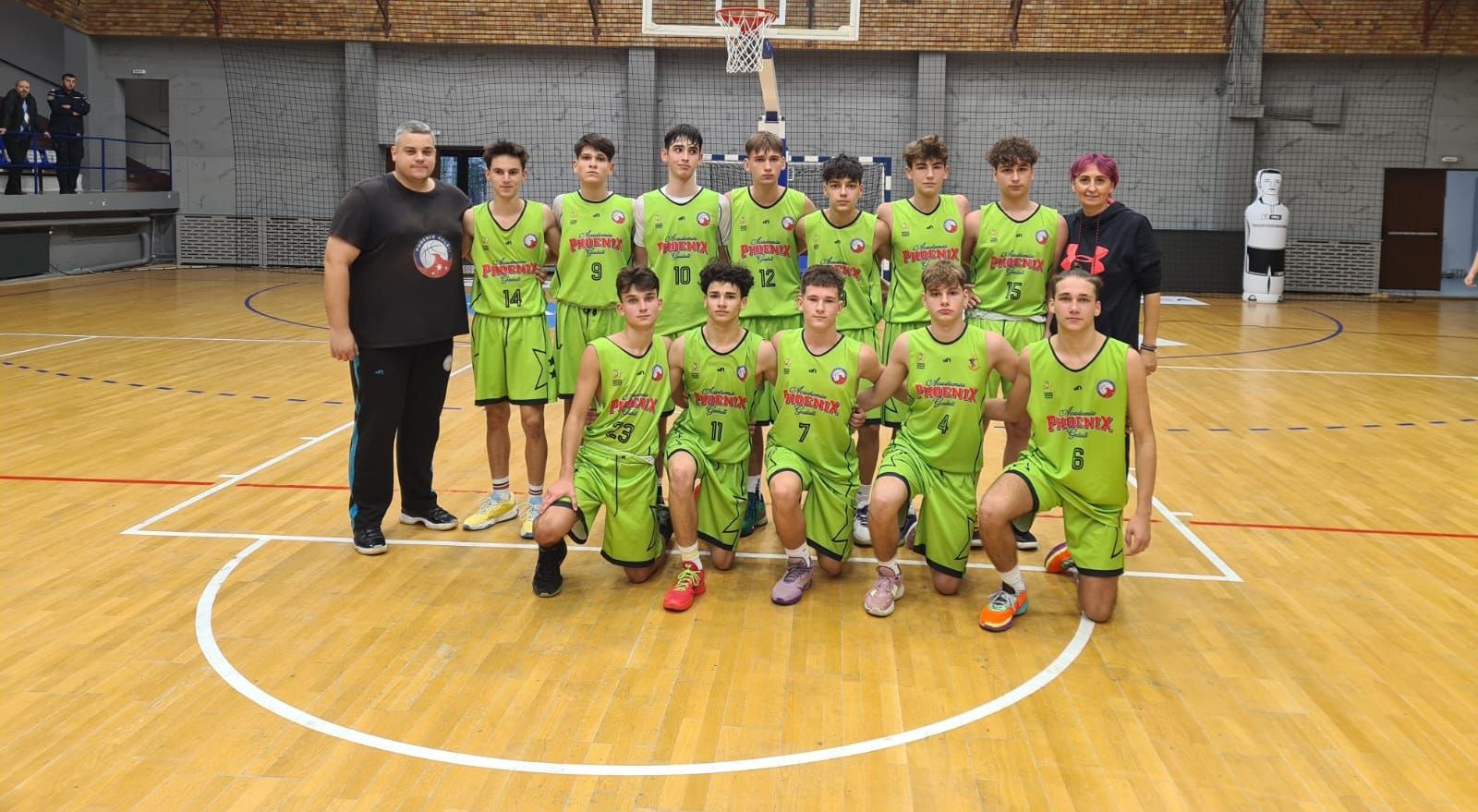 Juniorii Under 16 de la CSM Academia de Baschet Phoenix leagă trei victorii