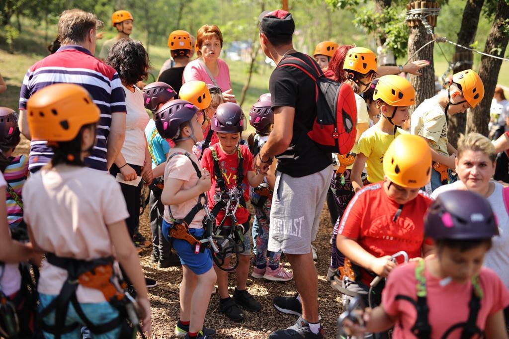 Galaţi: Ultimul weekend din 2024 în care Parcul de Aventură din Pădurea Gârboavele este deschis (FOTO)