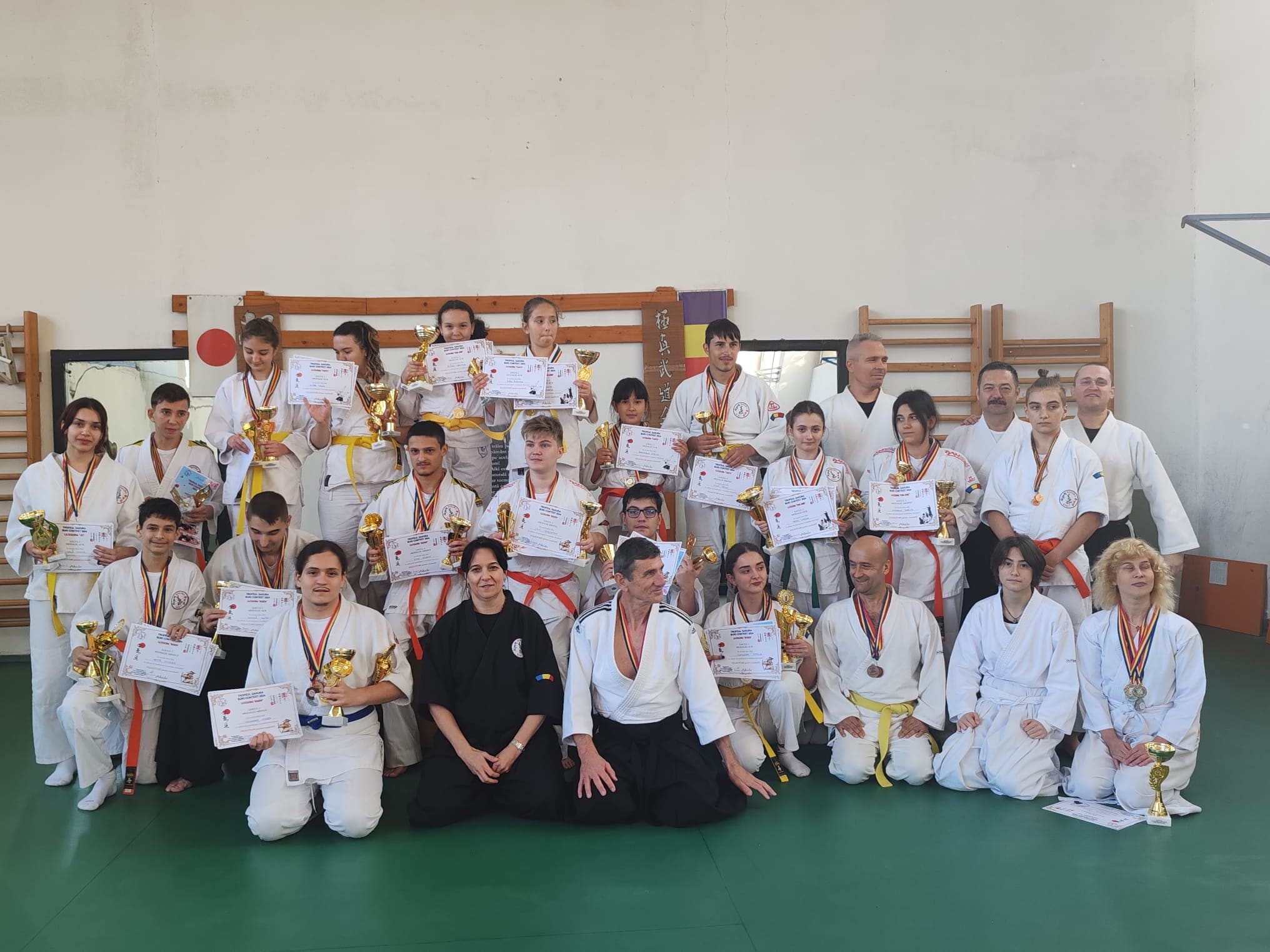 50 medalii pentru sportivii gălăţeni de la Sakura Kiai la Trofeul Sakura