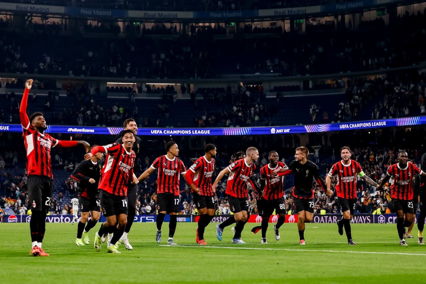 Real, umilită de AC Milan pe Bernabeu