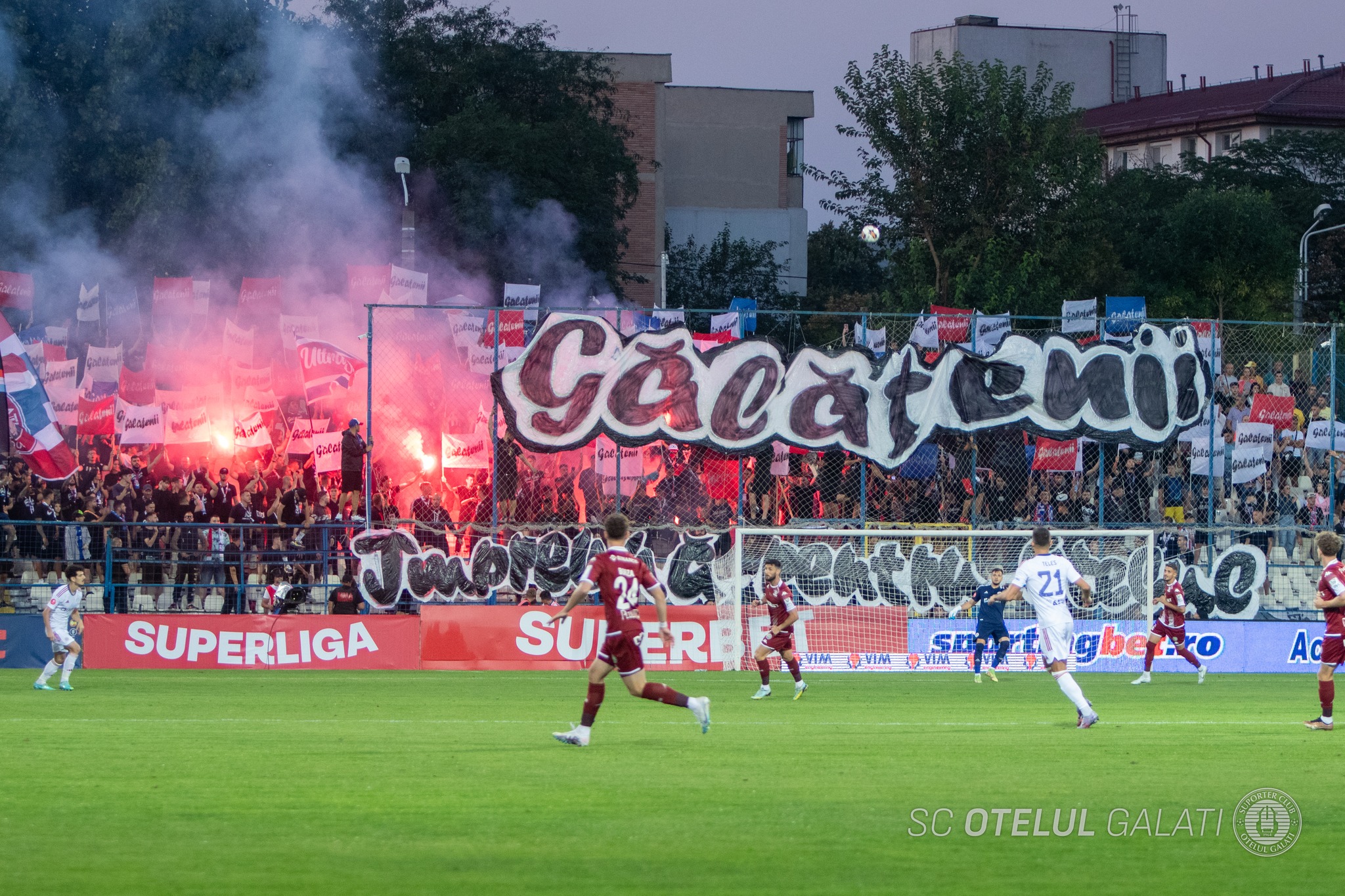 Transport public suplimentat pentru meciul Oţelul Galaţi - CFR Cluj