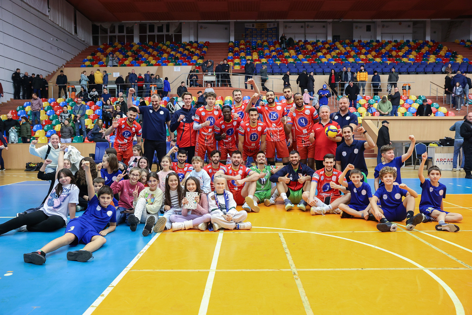 CSM Arcada poate termina anul pe podium