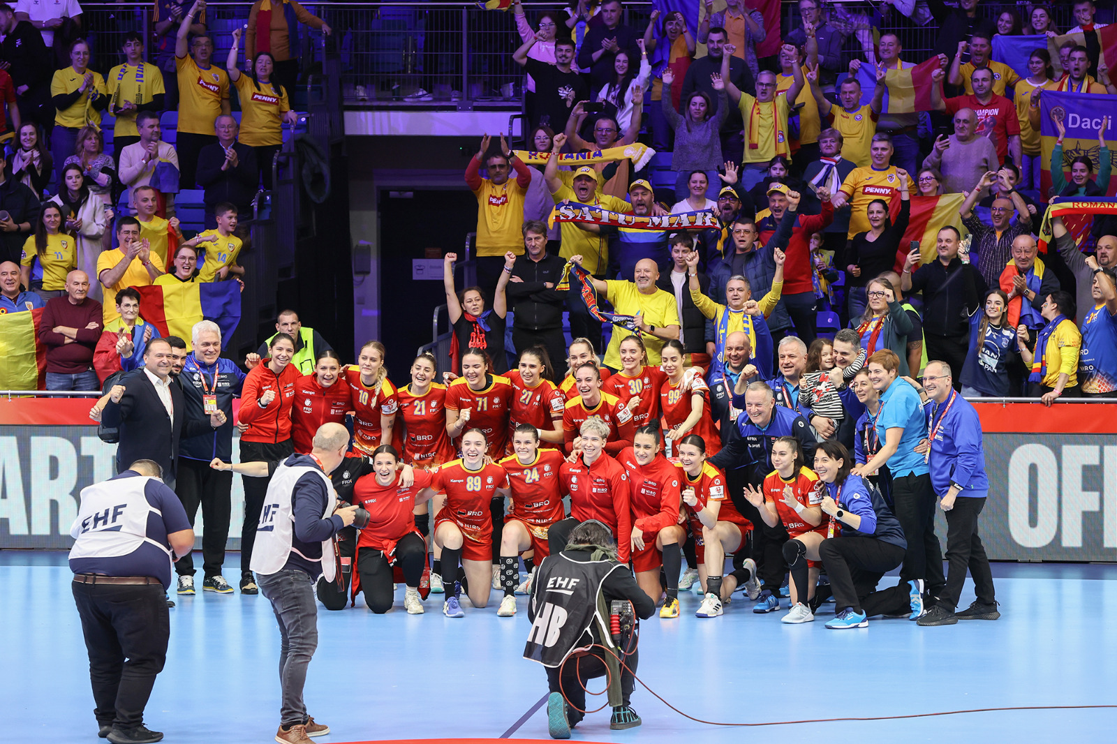 Tricolorele s-au calificat la Grupa Principală la Europeanul de handbal feminin