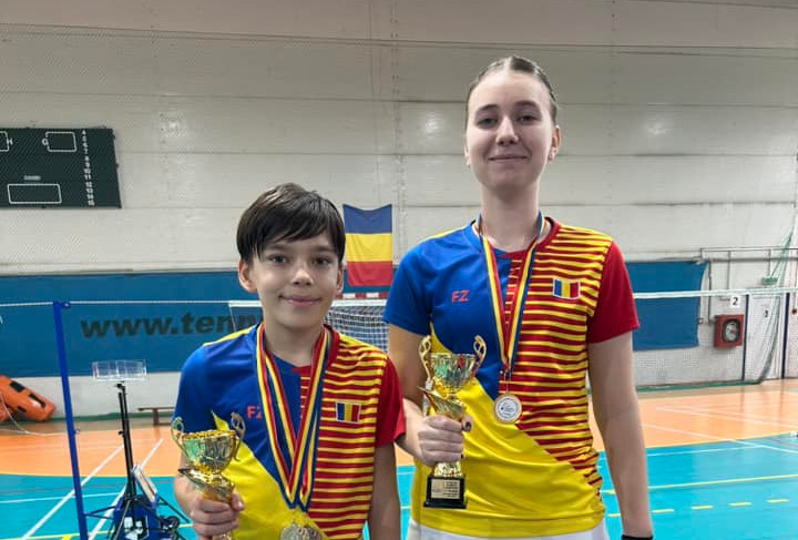 Siderurgiştii Sonya Stancu şi Sebastian Panaite, campioni balcanici