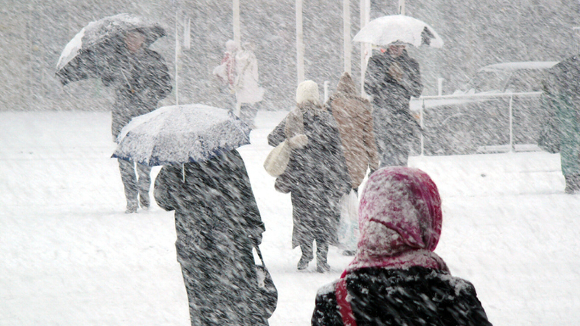 Ninsori înainte de Crăciun! Alerte meteo şi pentru judeţul Galaţi