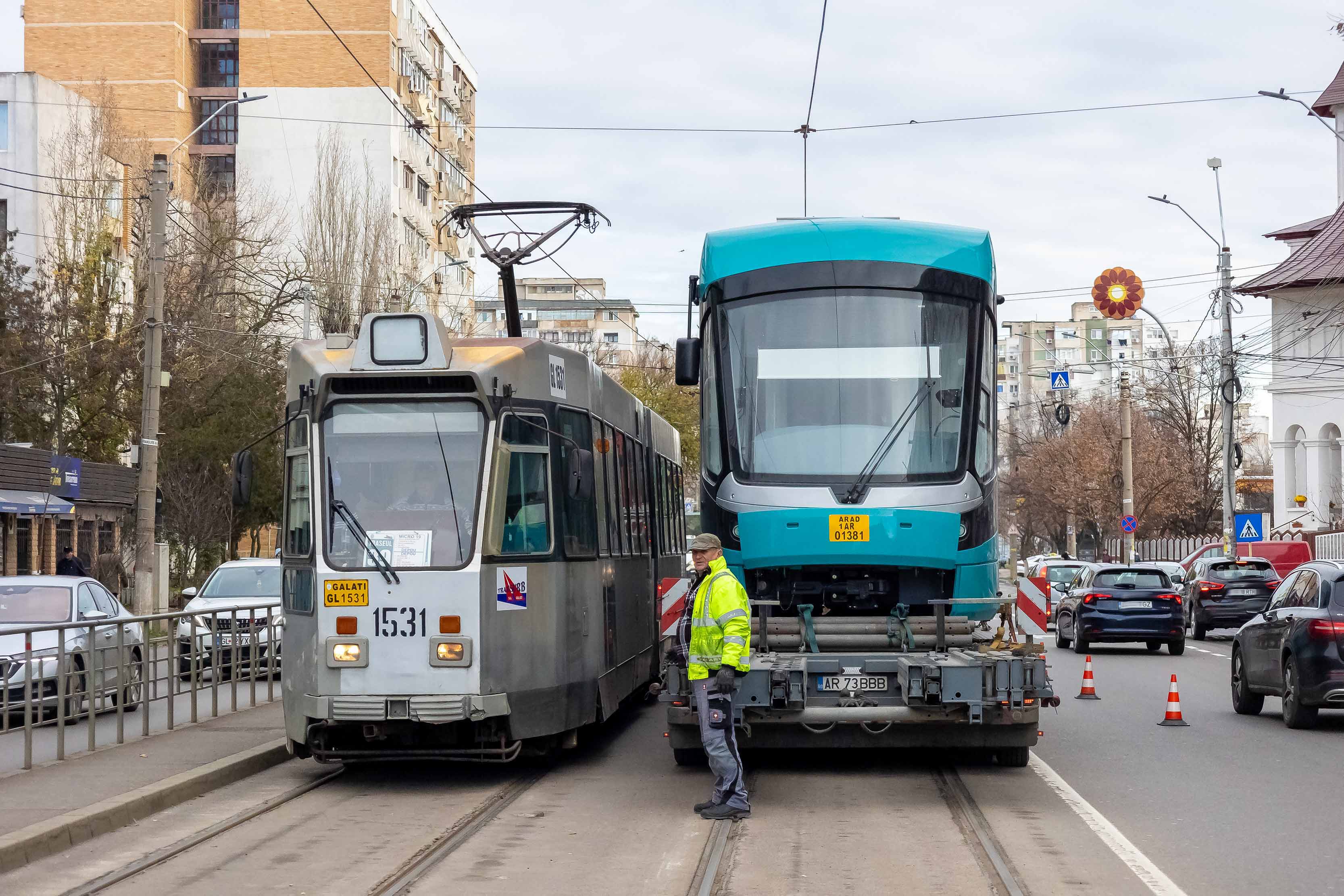 La vremuri noi, tramvaie noi