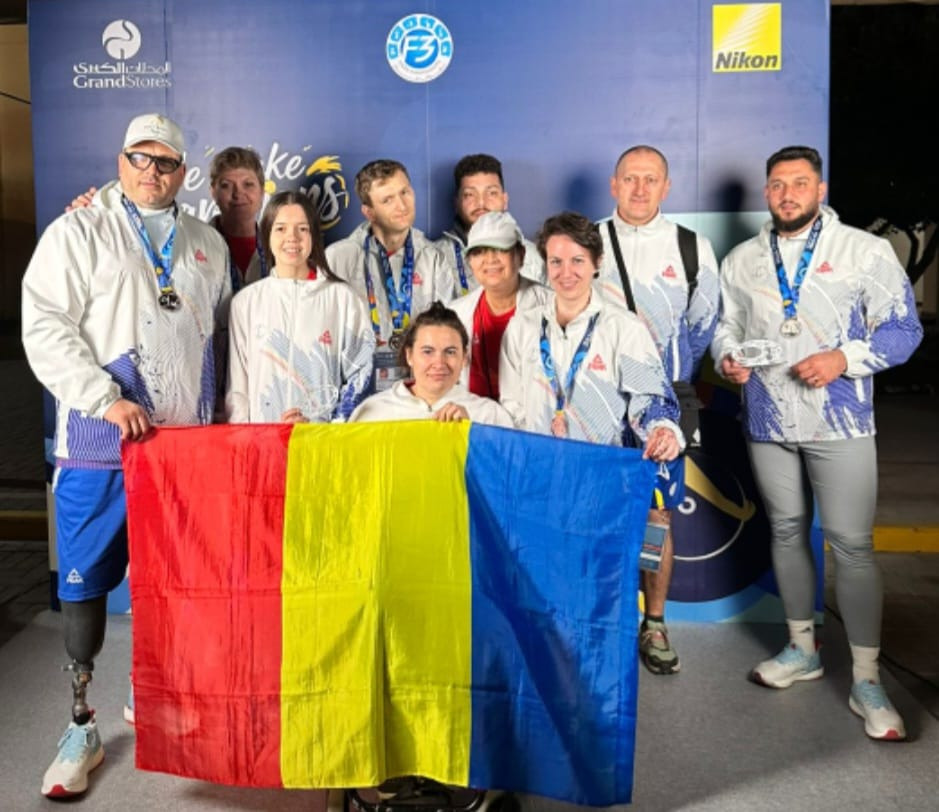 Paralimpicul Marian Petria a cucerit două medalii la Grand Prix-ul de la Dubai