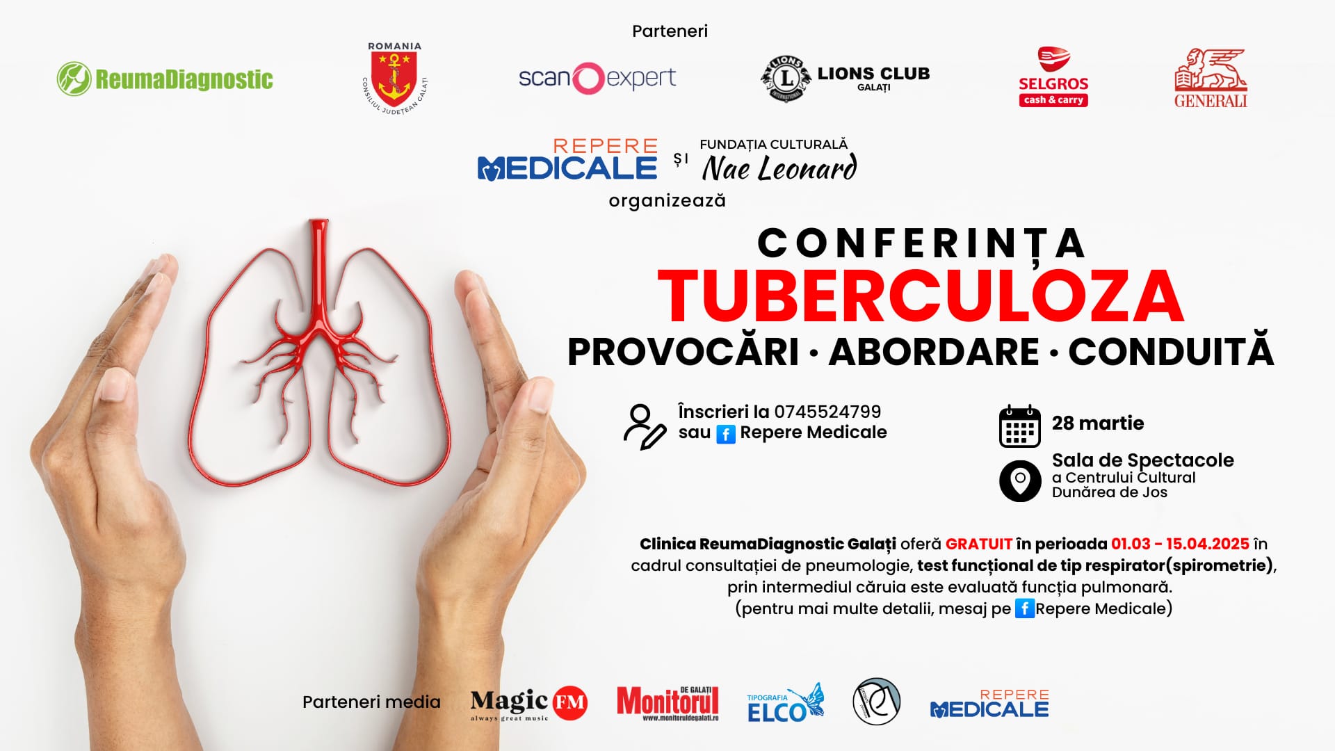 Conferința „Tuberculoza – Provocări, Abordare, Conduită” marchează Ziua Mondială a Tuberculozei