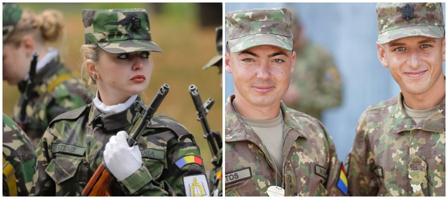 Recrutare la Galaţi, de băieţi şi fete, pentru profesia militară