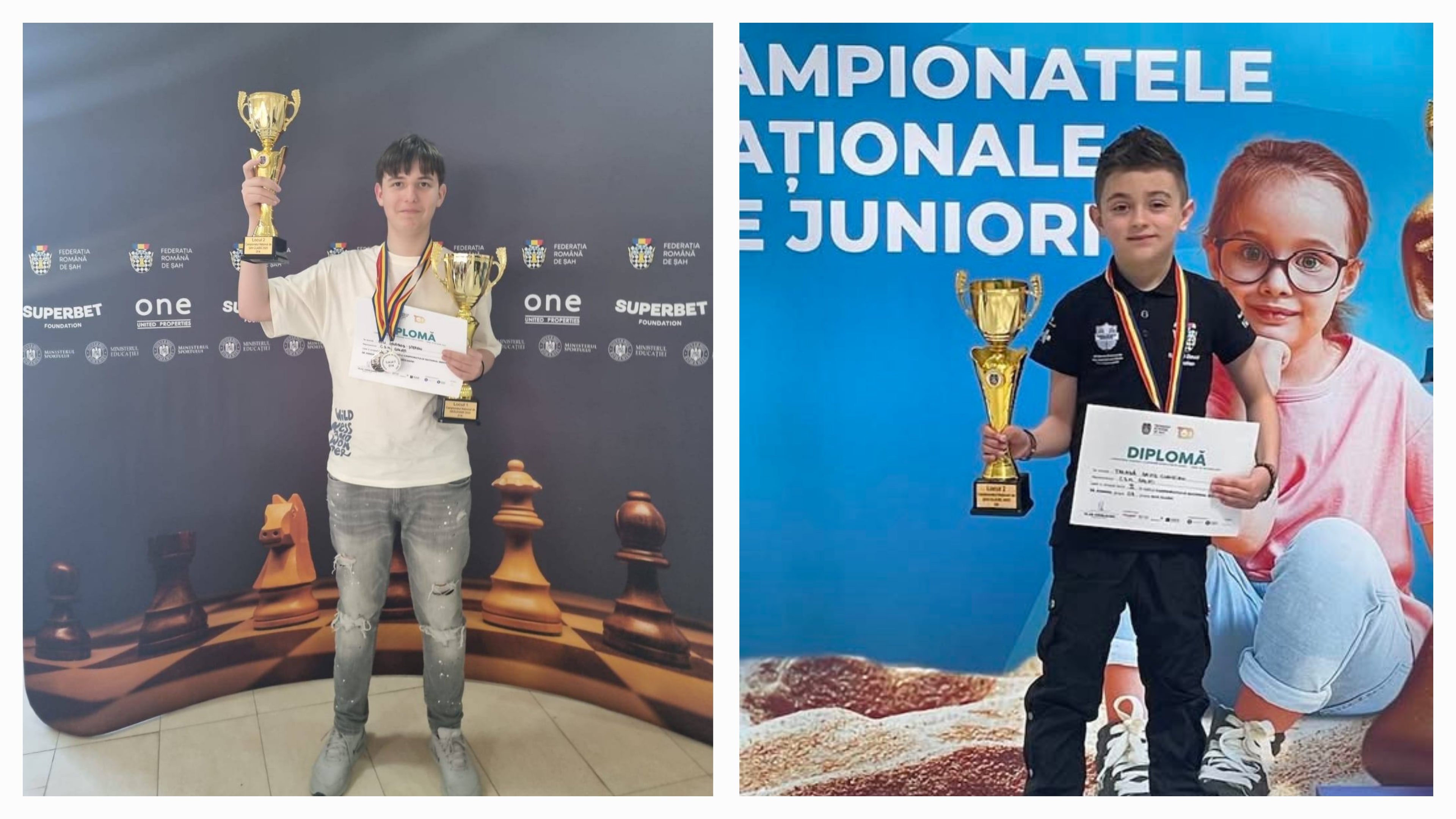 Șah: Dragoş Ştefan Leu, campion şi vicecampion naţional. David Christian Talabă a cucerit medalia de argint