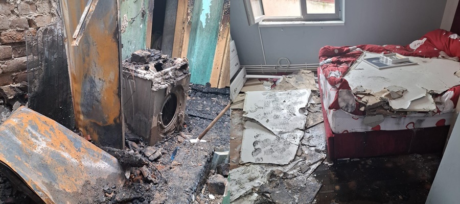 Colectă în bani, în toate bisericile din Galaţi, pentru familiile afectate de incendiul de pe str. Tudor Vladimirescu - FOTO