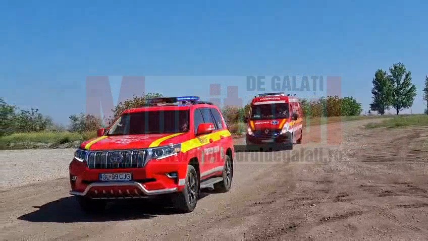VIDEO: Cioban rănit după o explozie în poligonul Smârdan