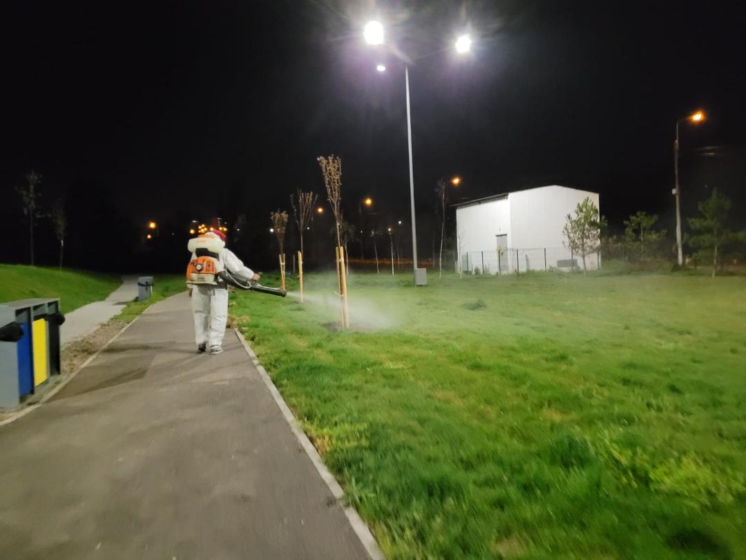 De miercuri, o nouă etapă de dezinsecţie în Galaţi