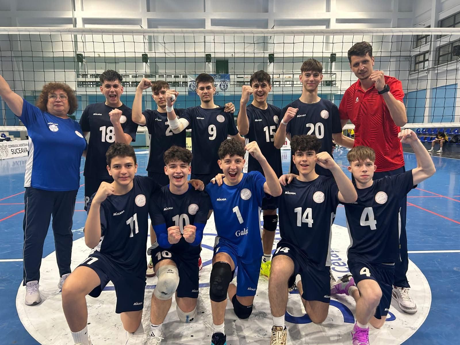 Cadeţii de la CSŞ CSM Arcada, locul 5 la turneul final Elite