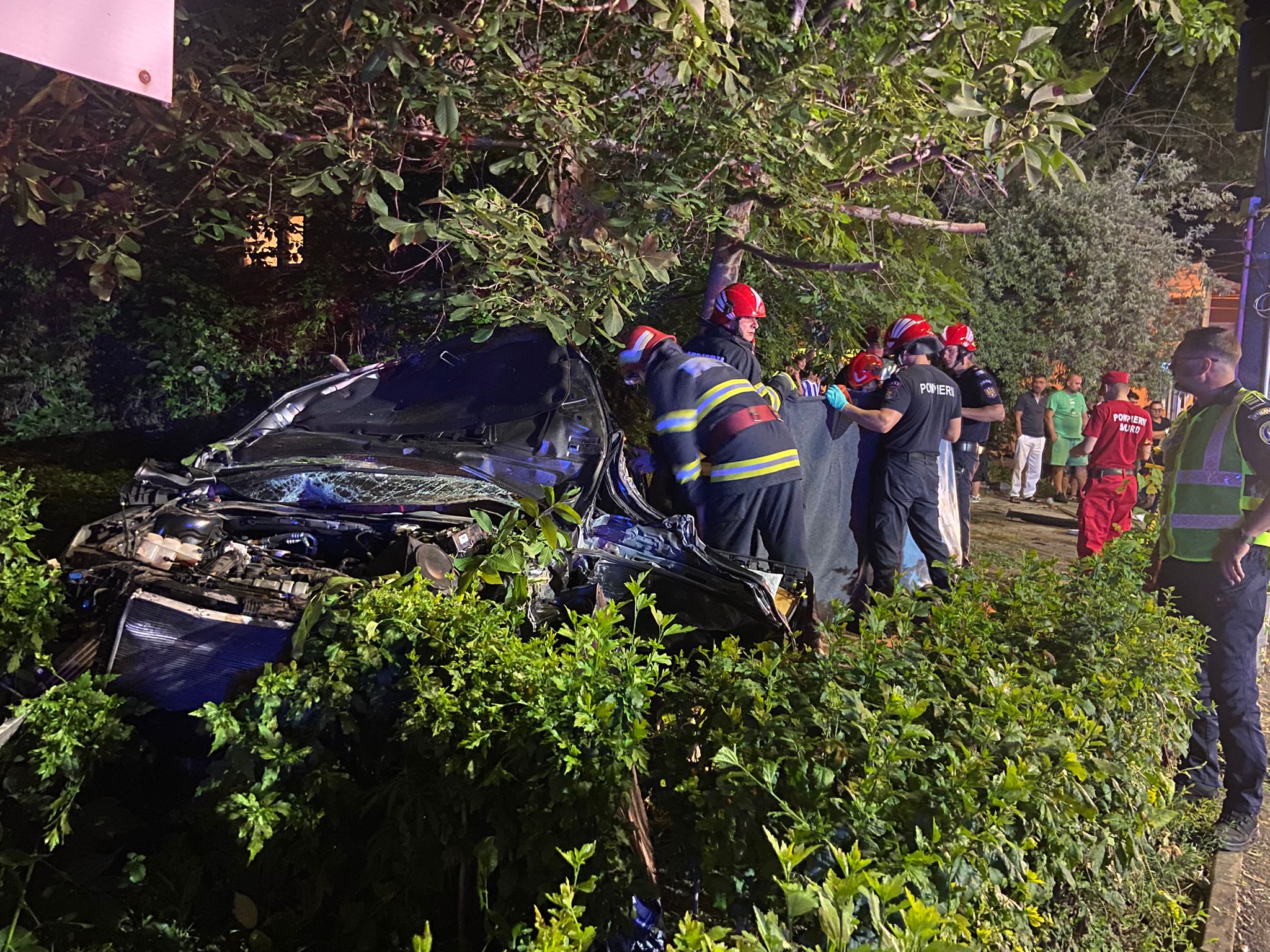 Foto/Video: Accident rutier mortal în zona Băii Comunale Galaţi 