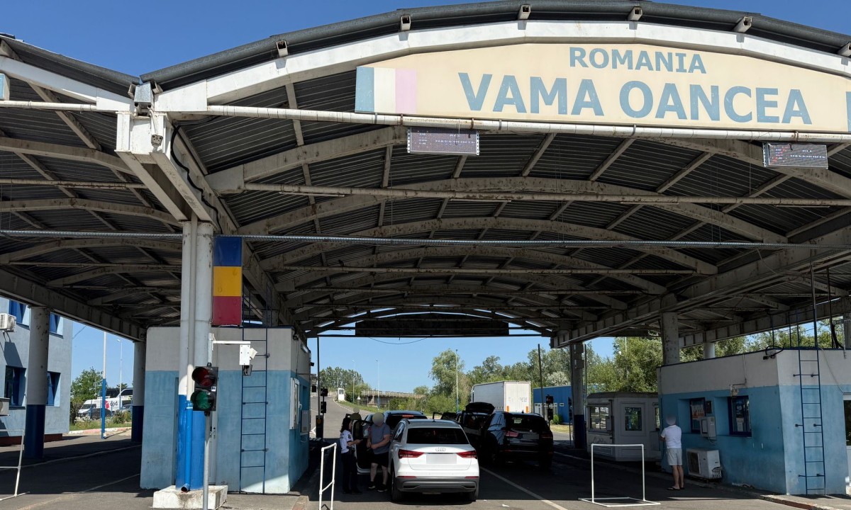 Oancea, Galaţi: Cetăţean american, la volan fără drept