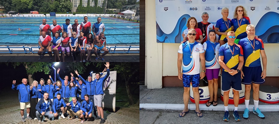 Aqua Sport Galaţi a dominat Naţionalele Masters de la Bucureşti