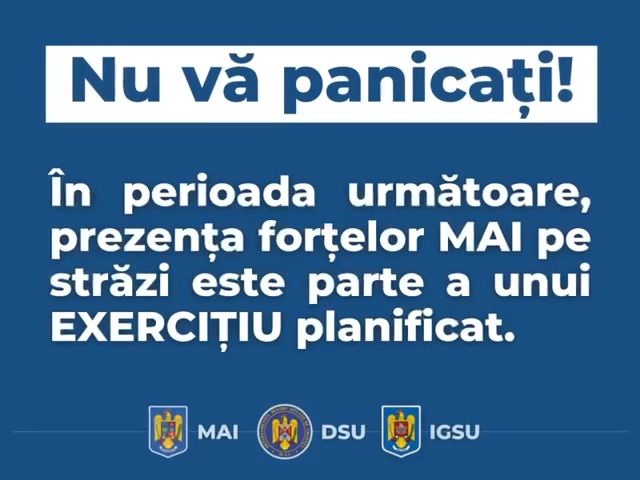 Seism 2025: Punerea în aplicarea a Concepției naționale de răspuns post-seism (VIDEO)