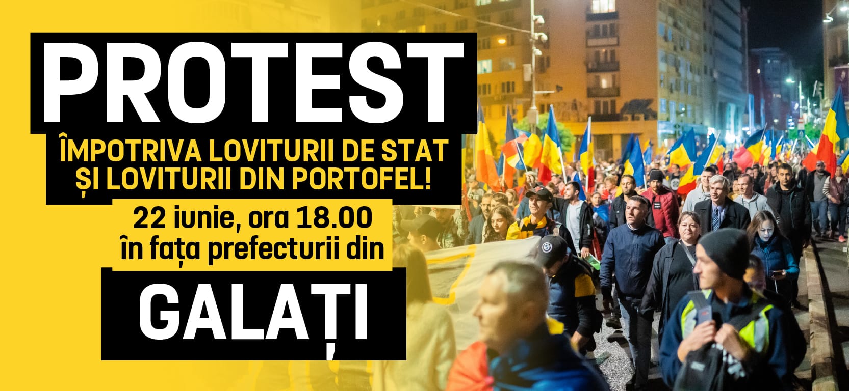 Deputatul AUR de Galați, Alexandru Bordian, se alătură protestului împotriva noilor măsuri fiscale