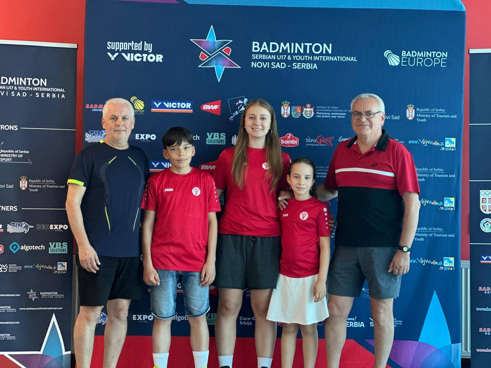 Badminton: Gălăţeanca Ana Maria Horneţ a urcat pe cea mai înaltă treaptă a podiumului la Novi Sad