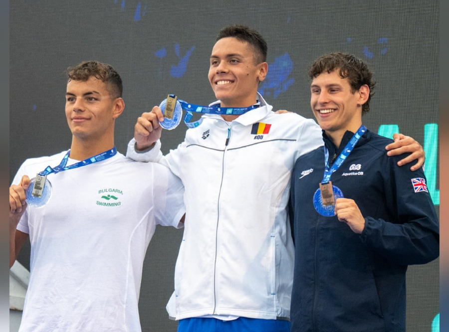David Popovici şi Denis Popescu, campioni europeni