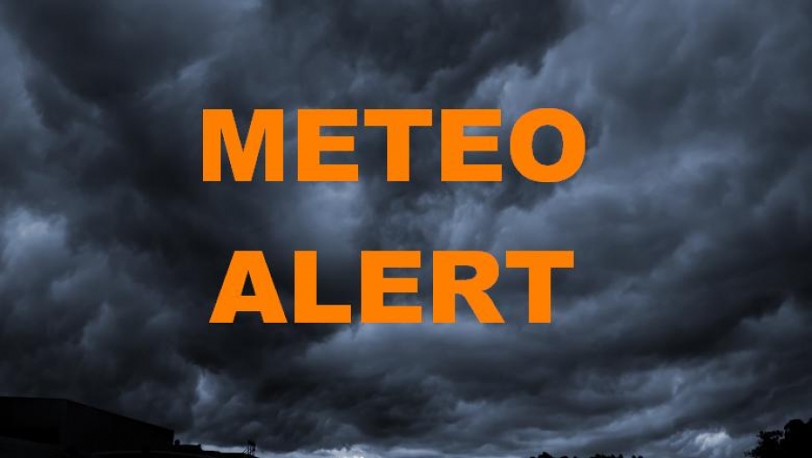 Atenţionări de fenomene meteo periculoase imediate în judeţului Galaţi