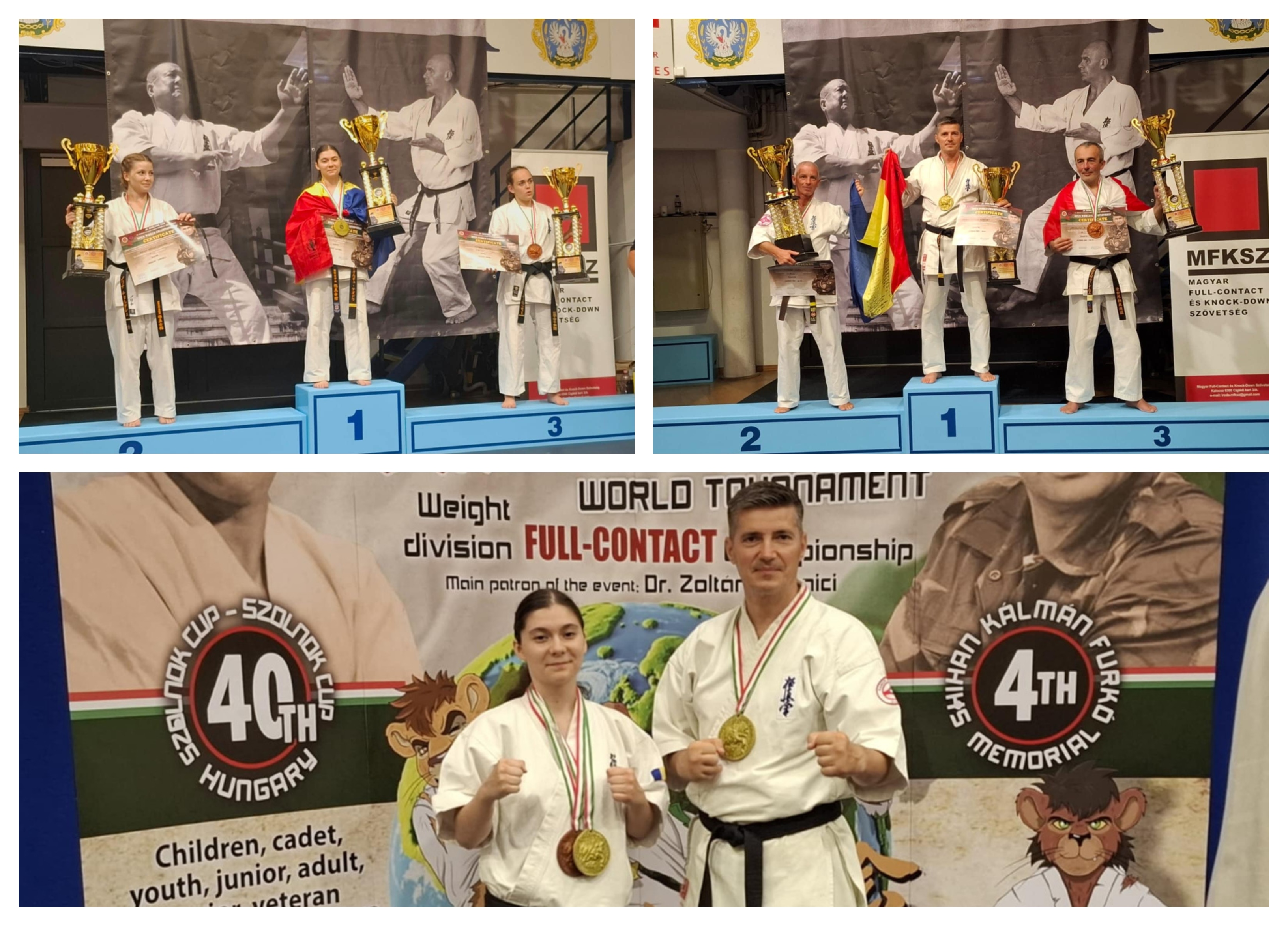 Gălăţenii Crina Gheorghiu şi Viorel Popovici, campioni mondiali