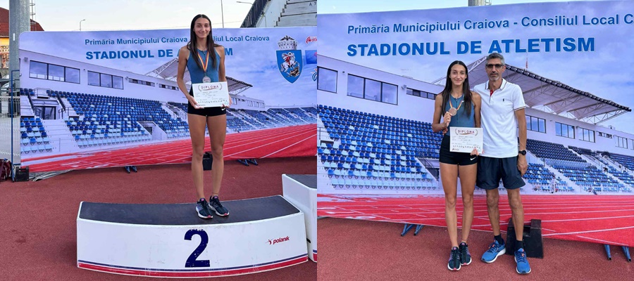 Atleta de la CSM Galaţi, Rebeca Daria Ciocan a încheiat cel mai bun sezon din carieră