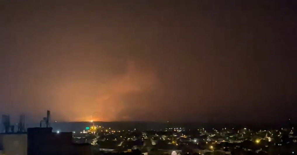 VIDEO: Atac cu drone în Ucraina, în apropierea frontierei fluviale cu România