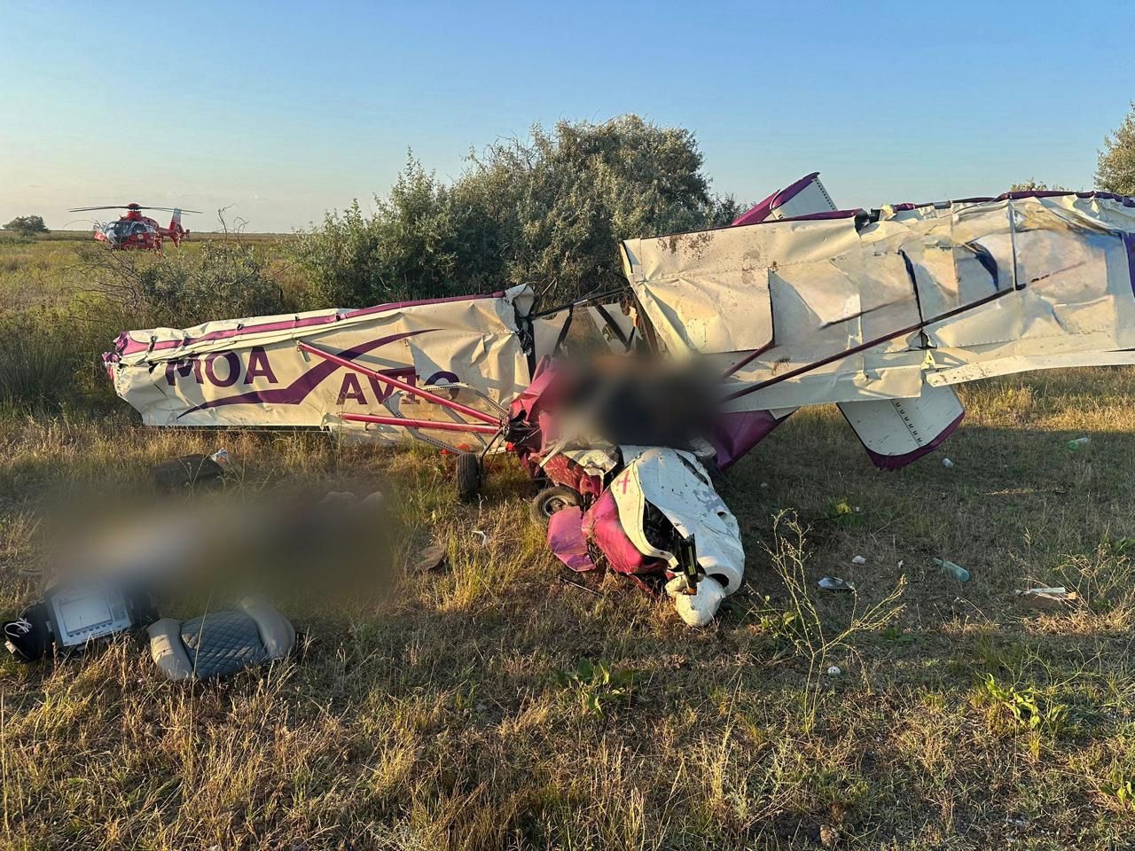 Accident aviatic în zona Gura Portiței! Două persoane au murit