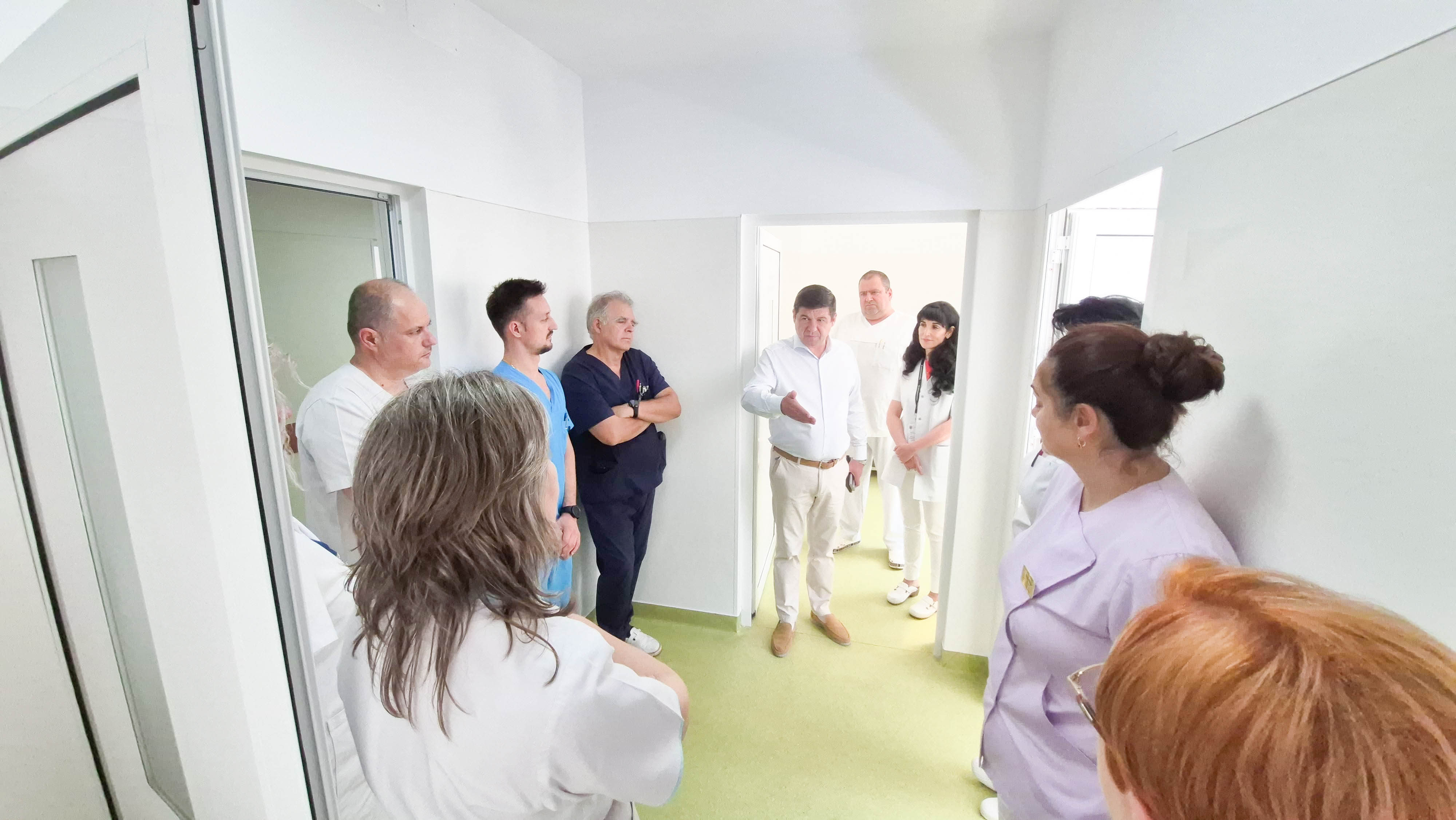 A fost finalizată prima etapă din modernizarea Policlinicii vechi a Spitalului Judeţean Galaţi