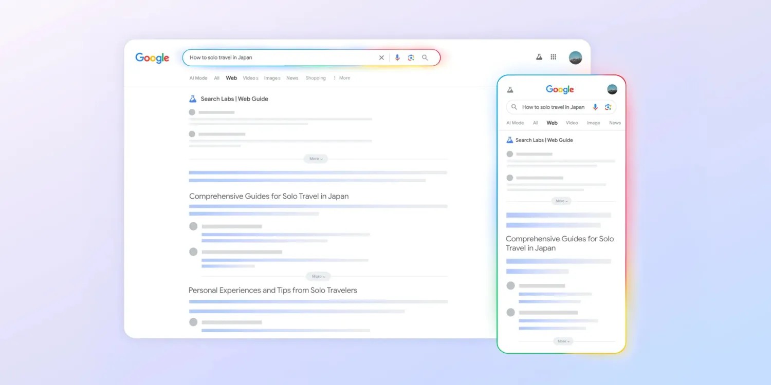 Google testează Web Guide, o nouă experienţă de căutare bazată pe AI