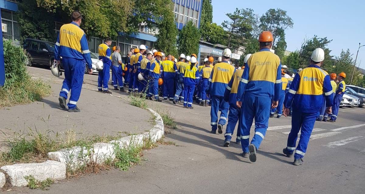 Revoltă în combinatul Liberty Galaţi!